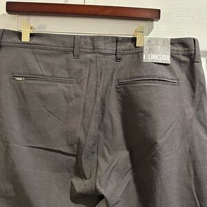 Linksoul Charcoal Trousers. 36x32 New With Tags